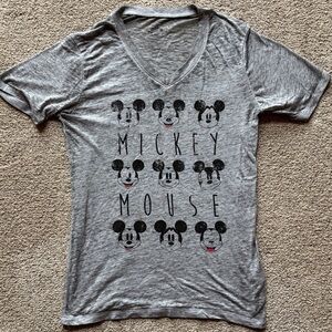 Mickey Mouse Gray T-Shirt